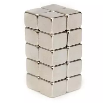 20 шт. 5x5x4 мм N52 супер сильные квадратные редкоземельные неодимовые магниты на холодильник блоки