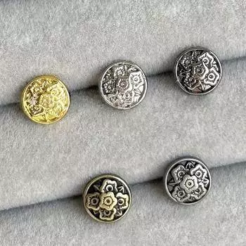 20 шт. 7 мм сверхмаленькие пряжки для кукольного пальто, пряжки для кукольной обуви, пряжки ручной работы, швейные изделия ручной работы, пряжки для одежды, аксессуары золотой