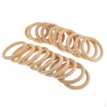 20 шт. 80 мм незаконченные большие деревянные кольца круглые деревянные подвесные соединители для проектов DIY ювелирные изделия и