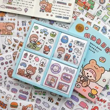 20 шт. 80x80 мм водонепроницаемые наклейки для домашних животных DIY предметы домашнего обихода украшения канцелярские товары подарки для детей мультяшные декоративные наклейки 01