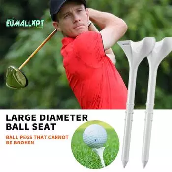 20 шт., 83 мм футболки для гольфа, наклонная вставка 10 градусов, уменьшение трения, износостойкость, мини-пластмассовые футболки 20PCS