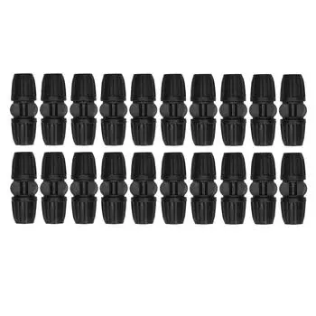 20 шт. 8/11 прямой шланговый соединитель с замком садовый шланговый соединитель фитинги для полива