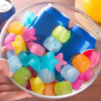 20 шт., экологически чистый поддельный кубик льда, пищевой уникальный реквизит для фотографий Pentagram