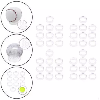 20 шт. акриловая подставка для стеклянных шариков, держатель основания