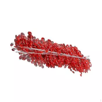 20 шт. акриловые бусины-капли, цветочные букеты, спреи красный