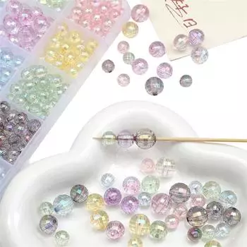 20 шт. акриловые бусины, подвески, специальные бусины класса А для изготовления браслетов, ожерелья, ювелирных изделий своими руками 10mm синий