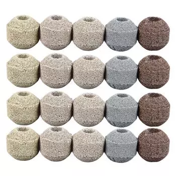 20 шт. аквариумный фильтрующий материал шарики аквариумные керамические биосферы керамические кольца для пресноводного аквариума