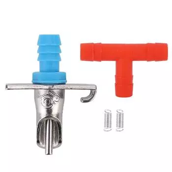 20 шт. Автоматическая поилка для кроликов с двойной пружиной, поилка для кроликов, соска для питья, фермерский аксессуар