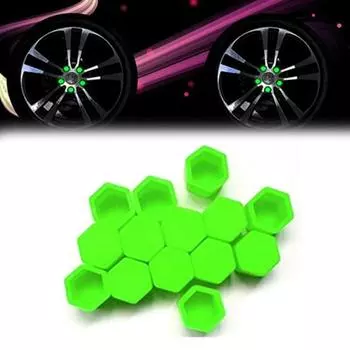 20 шт., автомобильные болты, колесные гайки, защитные чехлы для винтов ступицы 19mm красный