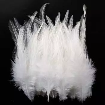 20 шт., белые перья фазана, сделай сам, рождественские украшения для дома, Ловец снов, куриные перья для свадьбы, новинка, аксессуары, поделки 20pcs