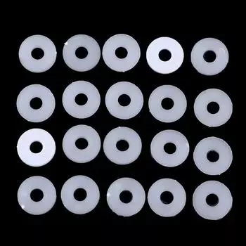 20 шт. безвоздушного распылителя, удлиняющая прокладка стержня, прокладка стержня безвоздушного распыления белый