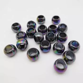 20 шт. Большие отверстия для дредов, манжеты, зажимы, резные бусины-разделители, трубки для косичек, бусины для дредов своими руками 20pcs