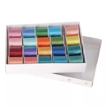 20 шт. Браслетная нить 328 футов, отрезная 0,2 мм, 3 части, самодельная нить для ожерелья, нить для стеклянных бусин