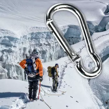 20 шт., брелок для ключей с карабином D и пряжкой