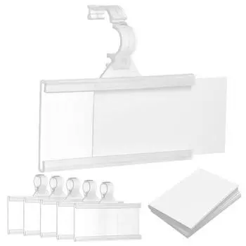 20 шт., ценник, пряжка, зажим, стабильная фиксация, кладовая, розничная торговля, торговый центр, магазин, держатель для вывески, товары для дома 20PCS