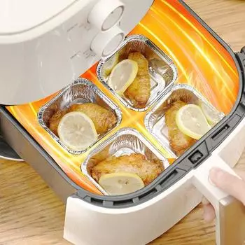 20 шт. чашки для кексов, пищевые антипригарные термостойкие водонепроницаемые чашки для кексов из алюминиевой фольги, вкладыши для выпечки, товары для дома Heart