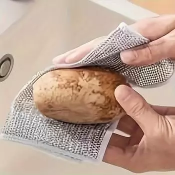 20 шт. чистящих салфеток из нержавеющей стали для кухни - быстросохнущие сетчатые скребки для кастрюль и плит, многоцелевое средство для удаления накипи, альтернатива проволочным шарикам 20*20cm