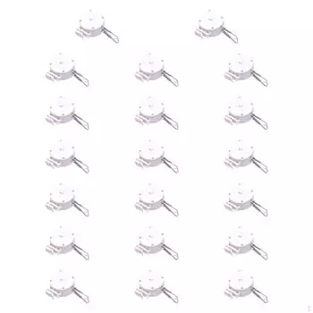 20 шт. Цифровая машина для завивки волос, тяговая проволочная коробка, крючок для подвешивания, термостойкий, экономящий место, твердый White A