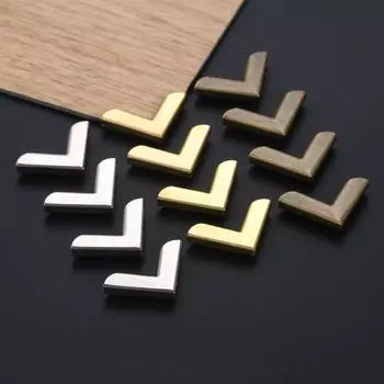 20 шт. цинковый сплав книги скрапбукинг альбомы меню папки воротники защитные уголки декоративные угловые кронштейны мебельная фурнитура