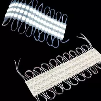 20 шт. Dc12V 2835 Smd 3 светодиодных модуля для инъекций водонепроницаемый Ip67 декоративный 2835 жесткий 20pcs