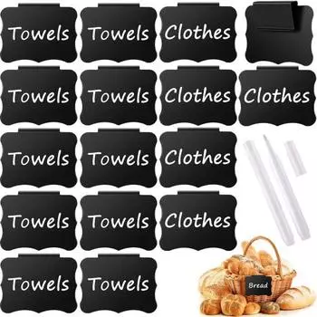 20 шт. держатель этикеток гладкий пишущий стираемый корзина этикетка зажим для корзины съемная этикетка для дома товары C