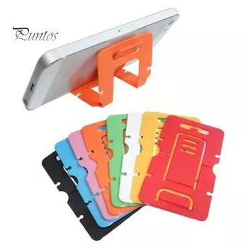 20 шт. держатель для телефона типа карты регулируемый складной универсальный настольный ленивый кронштейн