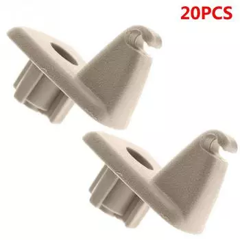 20 шт. Держатель клипсы солнцезащитного козырька Сменный крючок Простой в использовании Для Dodge Chrysler 300