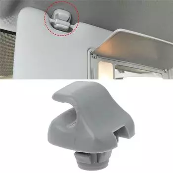 20 шт. Держатель-зажим для солнцезащитного козырька Прозрачно-серый Для Honda Civic CR-V Для Accord Civic Козырек 88217-S04-003ZA