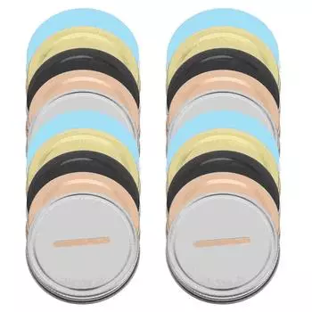 20 шт. Детская бутылка для воды Mason Piggy Bank Крышки для банок Крышки для домашнего консервирования Крышки Герметичные герметичные