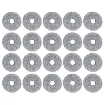 20 шт. для робота-пылесоса Dreame Bot L10 Prime / L10S Pro, сменные тряпки для швабры CHINA