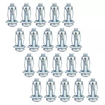 20 шт. домкратные гайки, винт, лепестковый инструмент, расширительная трубка, гайка, якорь для каллиграфии