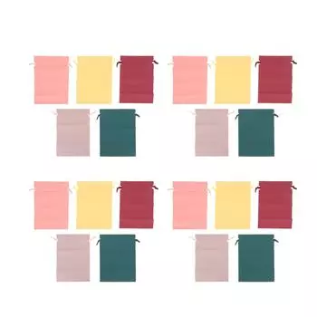 20 шт. EVA сумка на шнурке многоцелевая пылезащитная защитная утолщенная 5 цветов дорожная сумка на шнурке