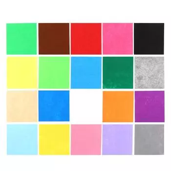20 шт. фетровых листов разных цветов, мягкие, без запаха, 30x30 см, фетровая ткань для самостоятельного изготовления, ремесла