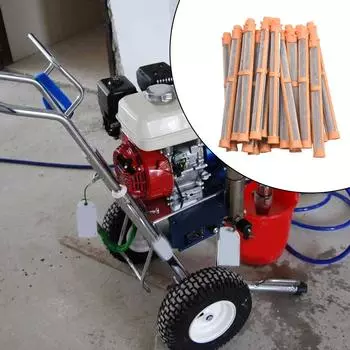 20 шт. Фильтр-распылитель для распылительной машины, безвоздушный фильтр, 60/100/150 сеток, фильтр для безвоздушного распылителя краски, 11x110 мм, электроинструмент