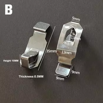 20 шт. фоторамка клипсы крепеж крючки металлическая пружина поворотный зажим вешалка картина зеркало вешалка