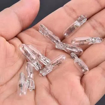 20 шт. галогенные лампы T5 W2W 12 В для автомобильных приборов, приборной панели, предупреждающие лампы для салона автомобиля