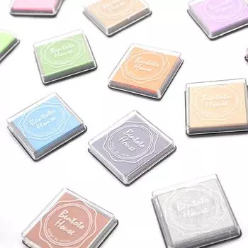 20 шт. гигантские подушечки для чернил, разноцветные подушечки для штемпелей для рукоделия, скрапбукинга, подушечки для чернил