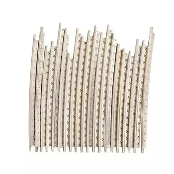 20 шт. гитарных белых медных ладовых ладов, набор аксессуаров для фолк-гитар