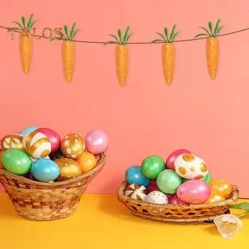 20 шт. имитация моркови сверкающая мини-морковка из пенопласта с блестками хорошая детализация реквизит для фотографий ландшафтное украшение искусственная морковь с зелеными листьями оранжевый