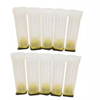 20 шт. инструменты для пчел, клетки для пчеловодства, защитная крышка для предотвращения укусов пчел, клетка Wangtaipu, крышка 78 мм слоновая кость