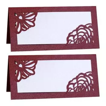 20 шт. Карточки с указанием места за столом, карточки ... 20pcs