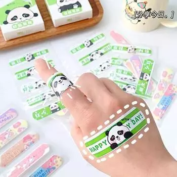 20 шт. Kawaii Banaids для детей, милый мультяшный экстренный кровоостанавливающий пластырь, водонепроницаемая дышащая повязка, клейкие повязки