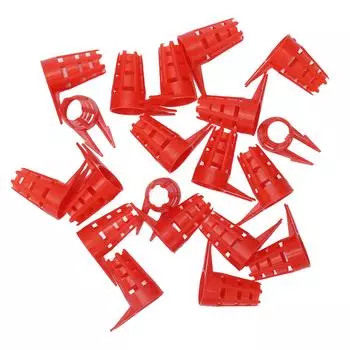 20 шт. клеток для пчелиных маток, маленькие пластиковые защитные безопасные чехлы для пчелиных ячеек для пчеловодческого оборудования