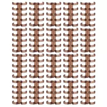 20 шт. Кольца для переплета сегментированные, держат 60 листов, толщина переплета 11 мм, канцелярские принадлежности, янтарный цвет