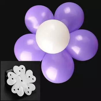 20 шт. компактных зажимов «сливовый» 5 в 1 для свадьбы 20PCS