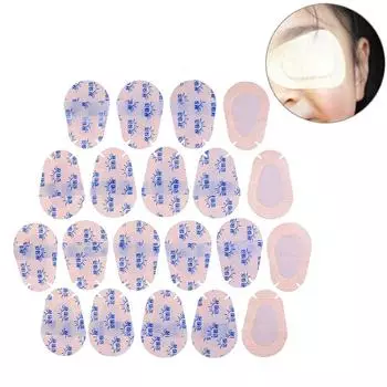 20 шт./компл. детские повязки на глаза, очки, амблиопия, медицинская мягкая многоразовая ортоптическая маска