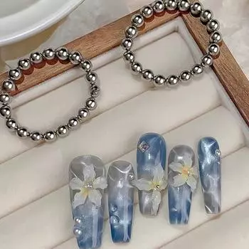 20 шт./компл. маленькие круглые магнитные бусины для рисования кошачьим глазом, дизайн ногтей, гель-лак, магнит для ногтей, инструмент для самостоятельного изготовления и салонного аксессуара onesize