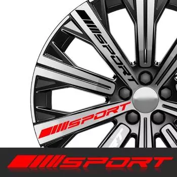 20 шт./компл. наклейка на спортивный автомобиль водостойкая наклейка на задний багажник прочные автомобильные аксессуары дверь