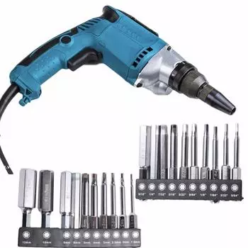 20 шт./компл. ударный гайковерт с шестигранной головкой, шестигранный гаечный ключ, бита, магнитная отвертка, набор бит, ручные электроинструменты 20pcs/set