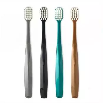 20 шт./компл. ультрамягкая зубная щетка для чувствительных десен, ручная зубная щетка, мягкая щетина для чистки десен